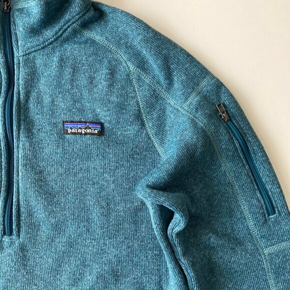 Patagonia Women's Better Sweater 1/4-Zip Fleece, Size Medium, Like New - Picture 4 of 8
